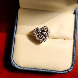 Silver I Love You Bracelet Charm